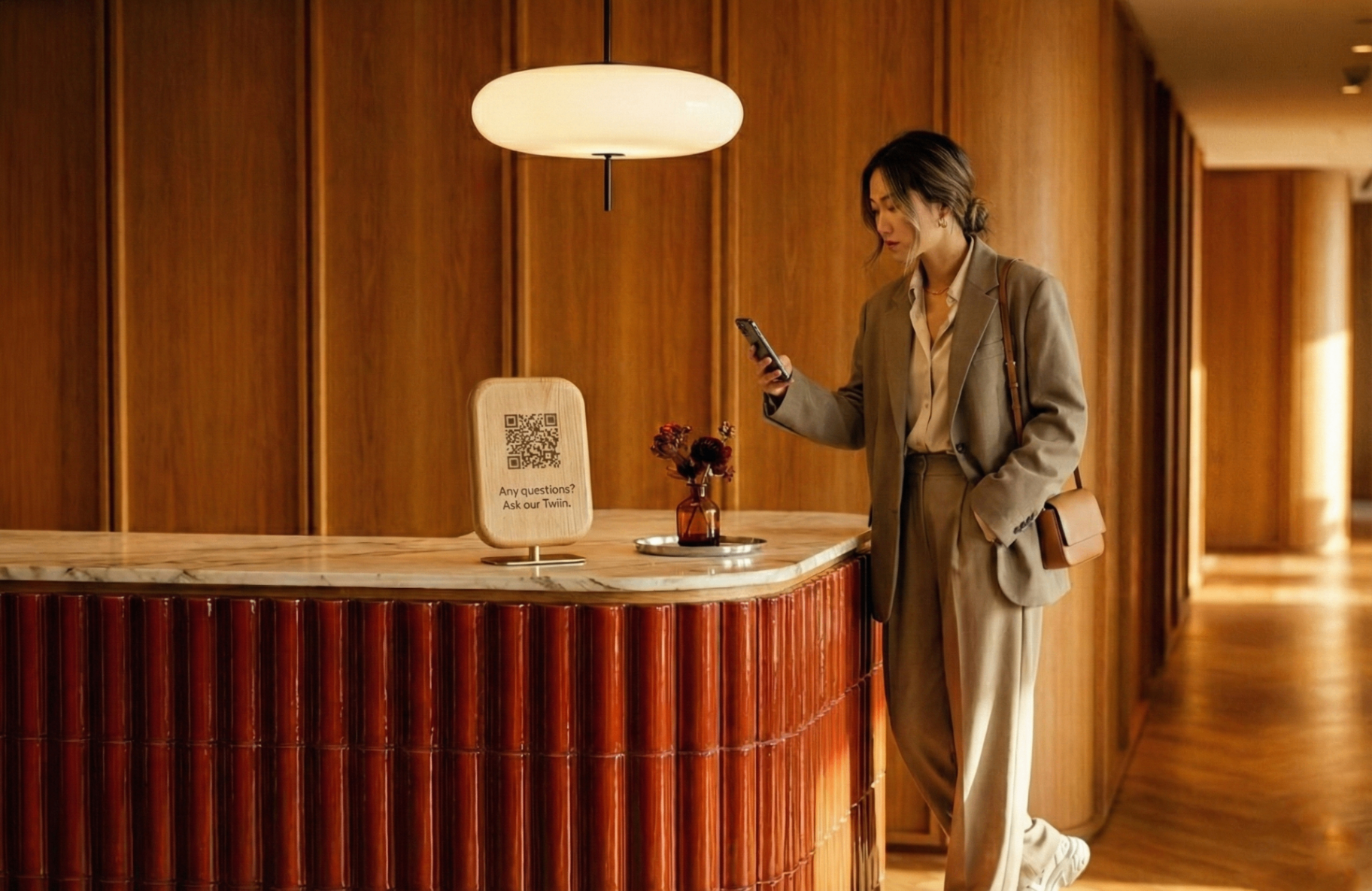 The Reception Desk